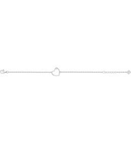 Bracelet Argent 925/1000, La Garçonne Diamant, 20300034