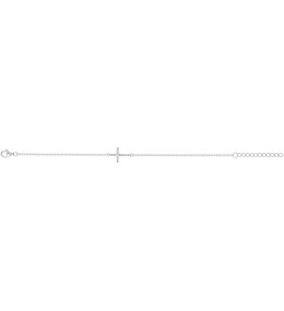 Le Bracelet argent 925/1000, croix Argent by Stauffer 70300485