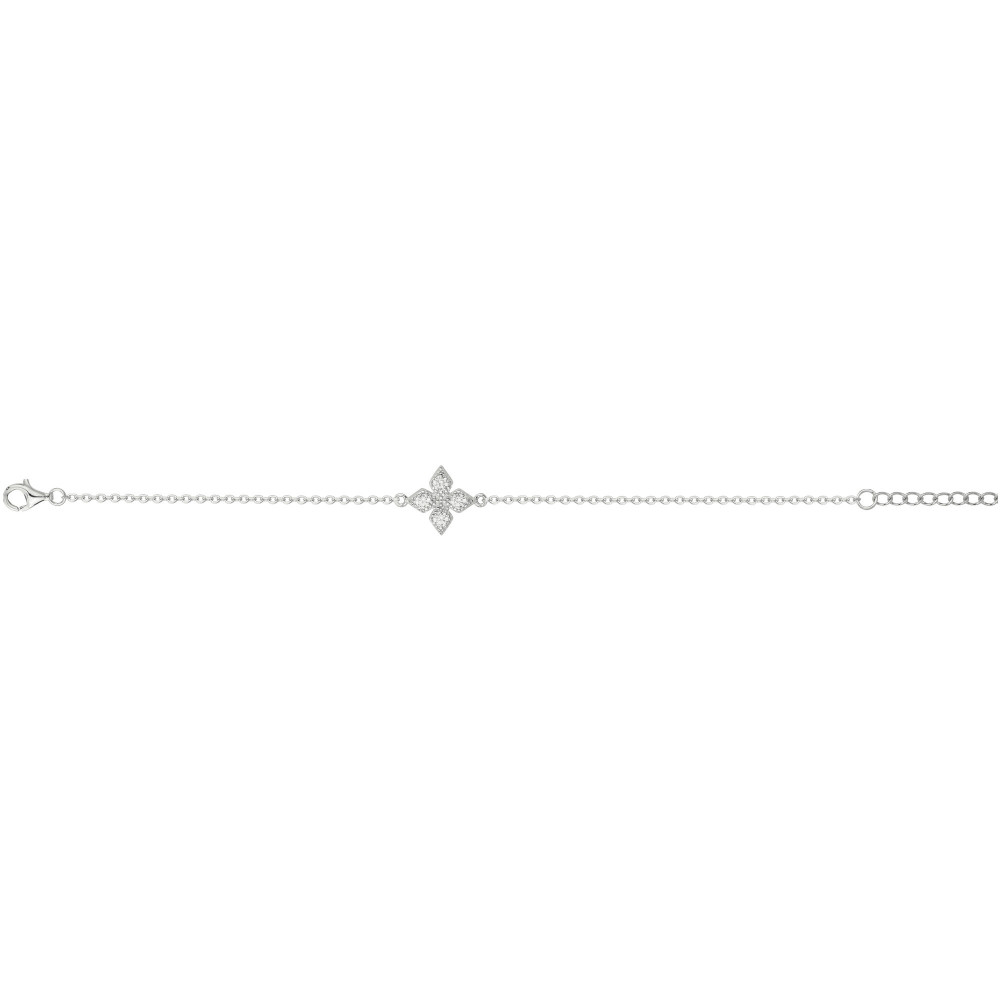 Bracelet argent 925/1000, fleur étoilée Argent by Stauffer 70300506