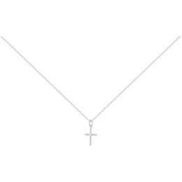 Collier argent 925/1000, croix Argent by Stauffer 70701034