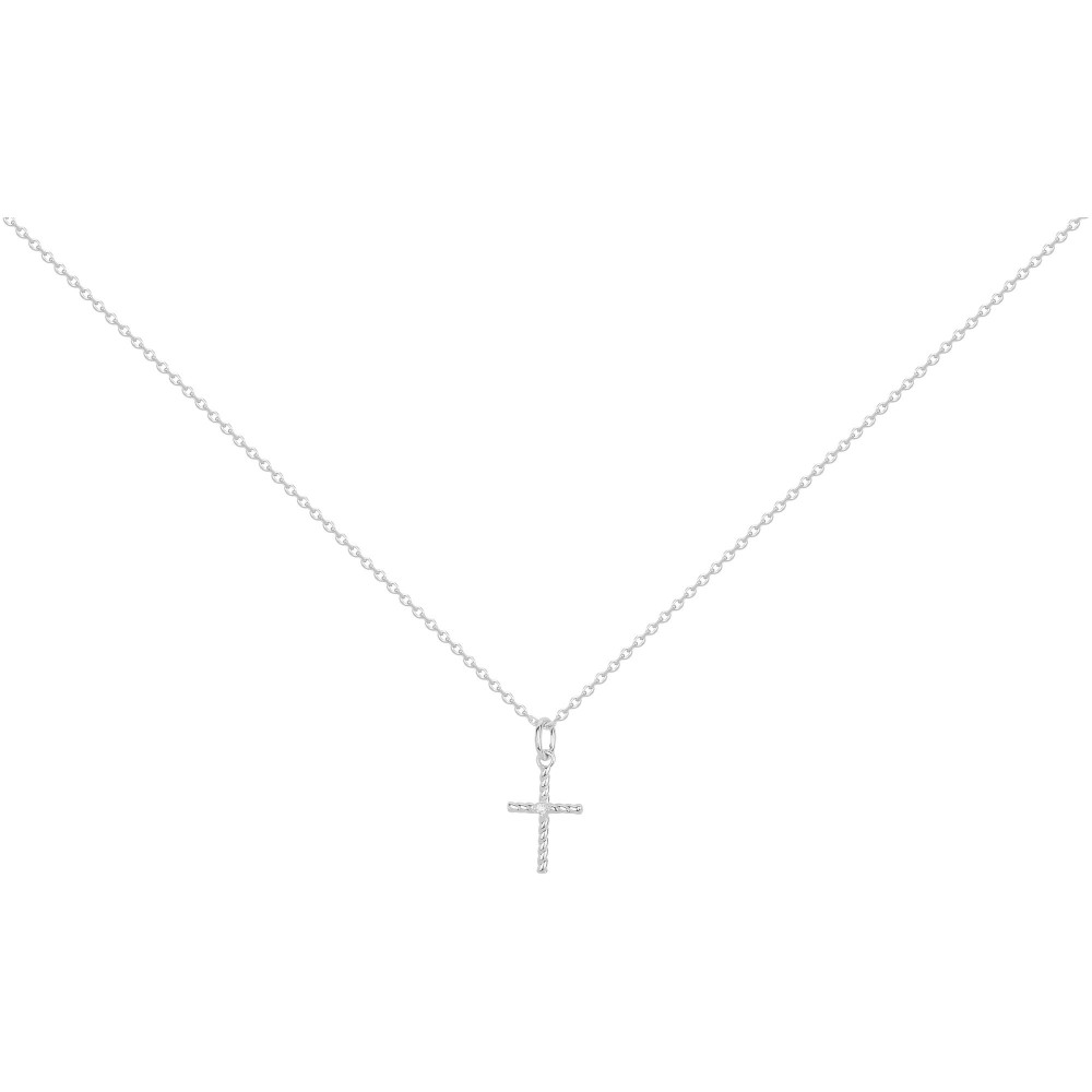 Collier argent 925/1000, croix Argent by Stauffer 70701034