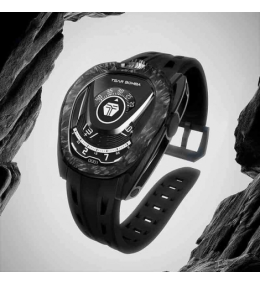 La Montre homme Tsar Bomba Réactor, Automatique, , carbone noir et élastomère noir FKM TB8213A06