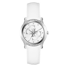 Montre FEMME GUESS ANNETTE, bracelet cuir GW0860L3