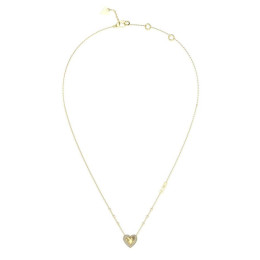 Collier femme Guess, Beloved, acier PVD bicolore et cristaux, JUBN05018JWYG