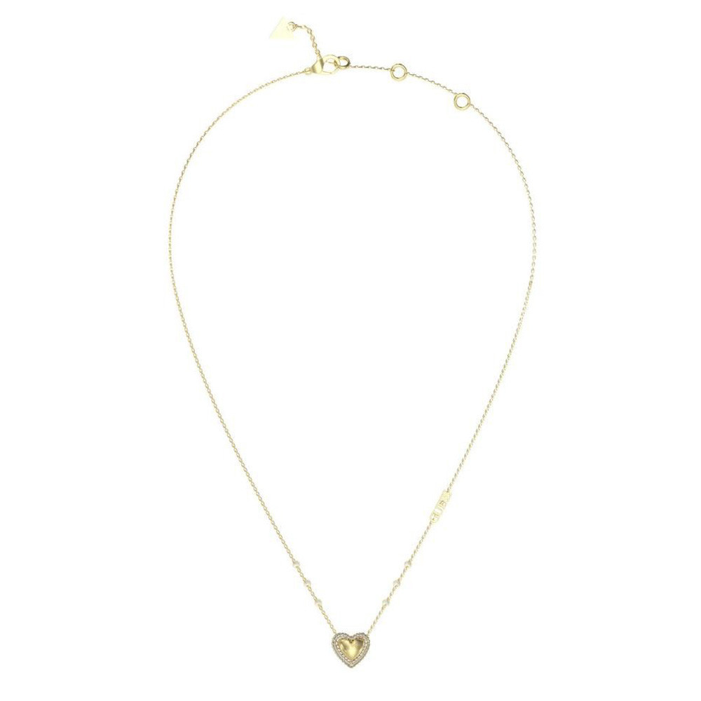 Collier femme Guess, Beloved, acier PVD bicolore et cristaux, JUBN05018JWYG