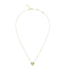 Collier femme Guess, Beloved, acier PVD bicolore et cristaux, JUBN05018JWYG