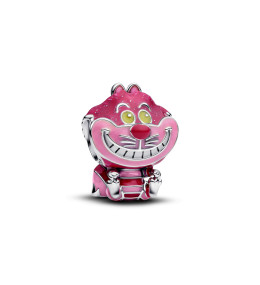 Charm Pandora Moments Disney Cheshire cat, Alice au pays des merveilles en argent 925/1000, 794025C01