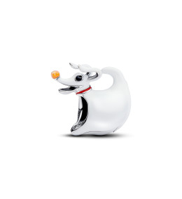 Charm Pandora Moments Disney Zero l'étrange Noël de Monsieur Jack en argent 925/1000,  794026C01