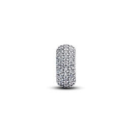 Le CCharm Clip Pandora Moments Pavé Scintillant en Argent 925/1000