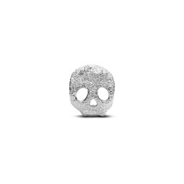 Le Charm Pandora Me/Moments Mini Tête de Mort Texturé en Argent 925/1000