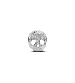 Le Charm Pandora Me/Moments Mini Tête de Mort Texturé en Argent 925/1000