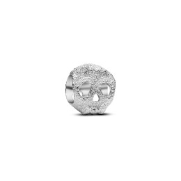 Charm Pandora Me/Moments Mini tête de mort texturé en argent 925/1000, 794040C00