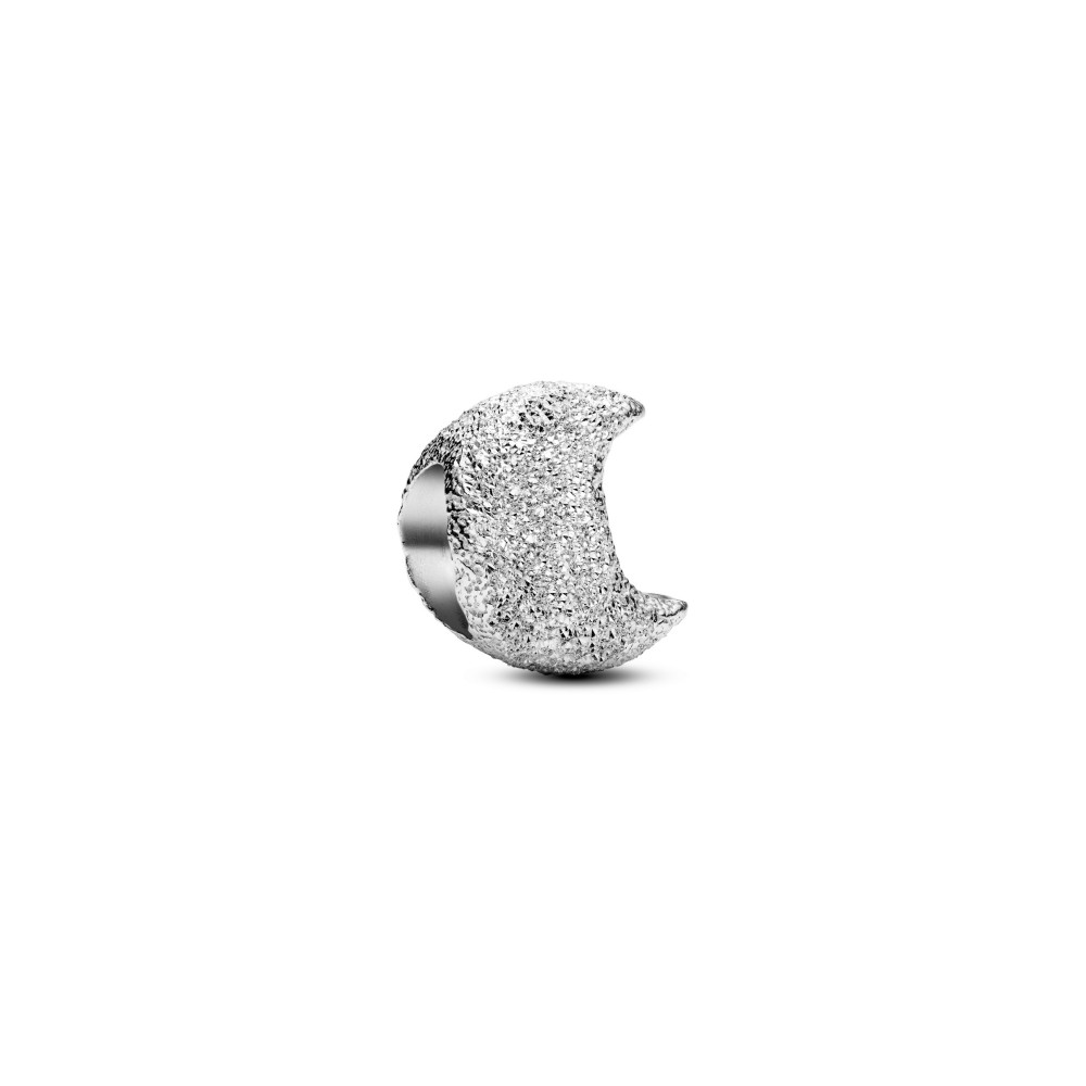 Charm Pandora Me/Moments Mini lune texturé en argent 925/1000,794054C00 Charm Pandora Me/Moments Mini lune texturé en argent 925/1000,794054C00