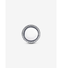 Le Charm Pandora Rosace de Cathédrale Gravable en Argent 925/1000