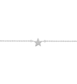 Bracelet argent 925/1000, motif étoile by Stauffer