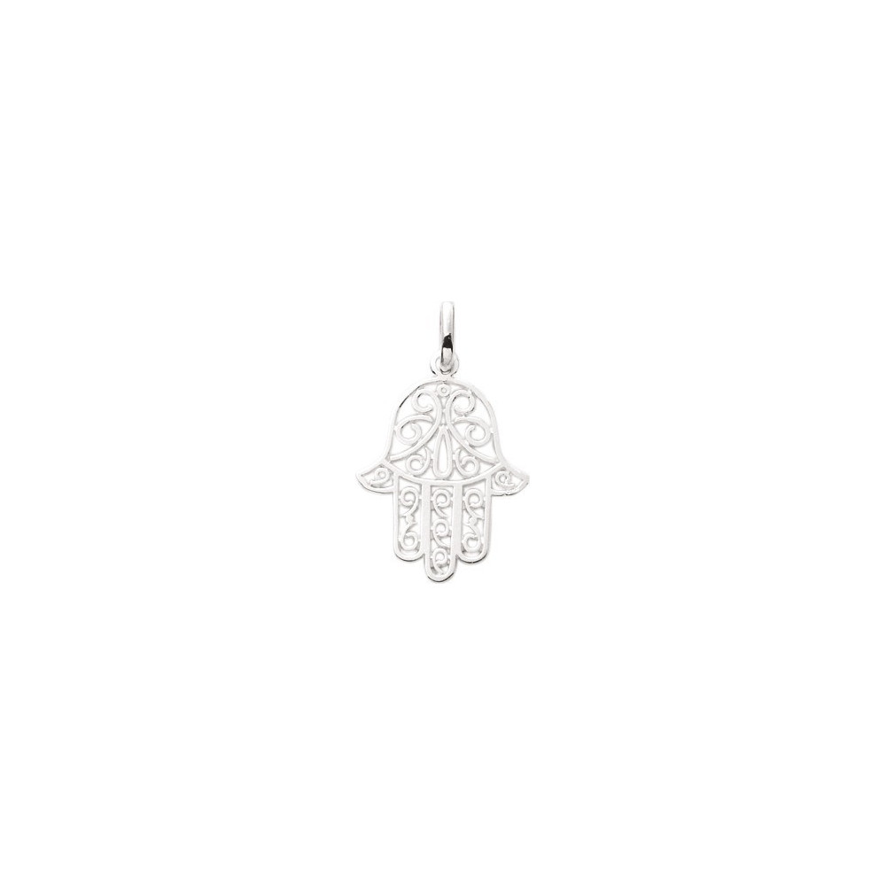 Pendentif main de Fatma argent 925/1000 by Stauffer Pendentif main de Fatma argent 925/1000 by Stauffer