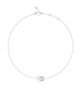 Collier femme Guess, Blooming summer, acier et cristaux, JUBN05219JWRH