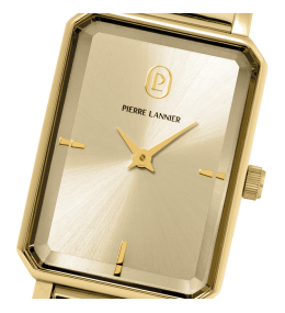Montre Femme Pierre Lannier Dorée Maille Milanaise | Achat-Bijoux.com