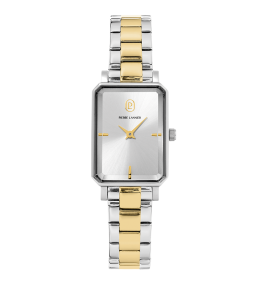 Montre Femme Pierre Lannier ARIANE, acier PVD bicolore 007J621
