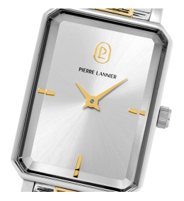Montre Femme Pierre Lannier Ariane, Élégance Acier Doré & Argenté