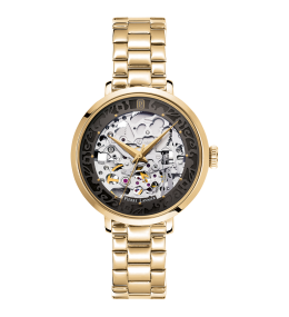 Montre femme Pierre Lannier AUTOMATIC en acier PVD jaune, 142G532