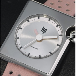Montre Femme Lip Mach 2000 Mini Square, 30 X 28 mm, quartz, Ref 671182