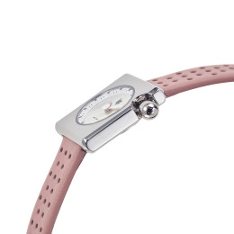 Montre Femme Lip Mach 2000 Mini Square, 30 X 28 mm, quartz, Ref 671182