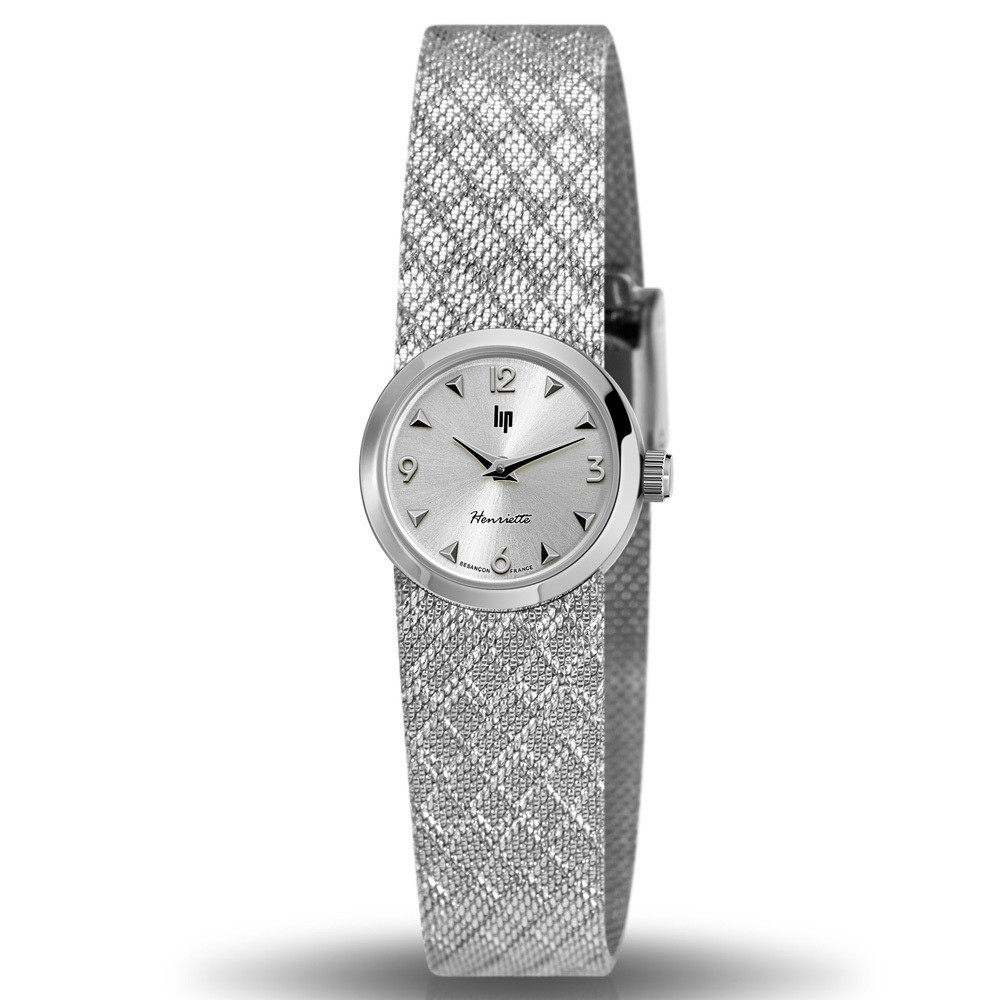 Montre Femme Lip Henriette, 22 mm, quartz, acier 671450