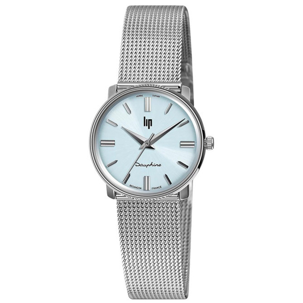 Montre Femme Lip Dauphine, acier, 29 mm, quartz, acier 671952