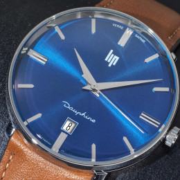 Montre Homme Lip Dauphine, 38 mm, quartz, Ref 671429