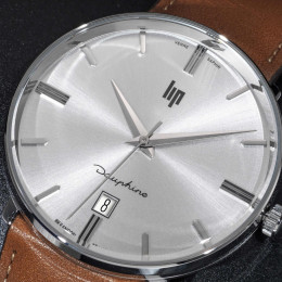 Montre Homme Lip Dauphine, 38 mm, quartz, Ref 671422