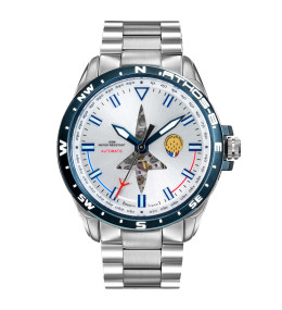 Montre Homme Patrouille De France Athos 8, Automatique, acier 668094