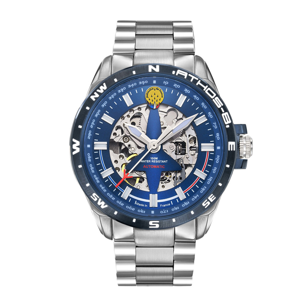 Montre Homme Patrouille De France Athos 8, Automatique, acier 668110
