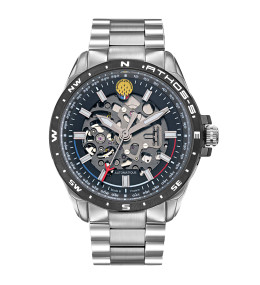 Montre Homme Patrouille De France Athos 8, Automatique, acier PVD gun 668117
