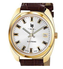 Montre Lip Général de Gaulle 671022 – Homme Quartz 35 mm Acier Doré
