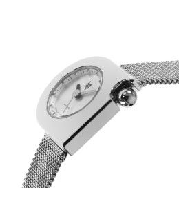 Montre Femme Lip Mach 2000 Mini Moon 671163. Quartz 30x28 mm Acier