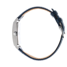 Montre Homme Lip Churchill T24 Quartz 42x24mm Acier & Cuir Bleu