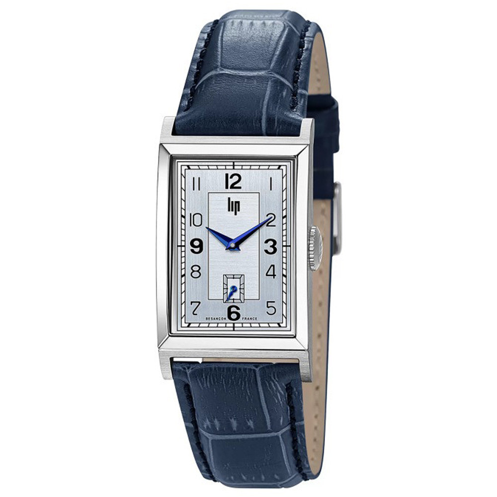 Montre Homme Lip Churchill T24, 42 X 24 mm, quartz acier et cuir 671279