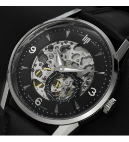 Montre Homme Lip Himalaya Squelette Cœur Battant 40 mm Automatique