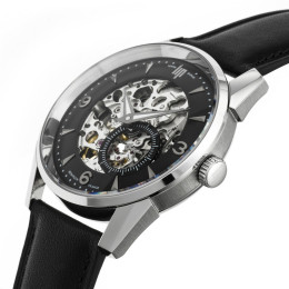 Montre Homme Lip Himalaya Squelette Cœur Battant 40 mm Automatique
