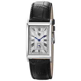 Montre Homme Lip Churchill T24, 42 X 24 mm, quartz acier et cuir 671927