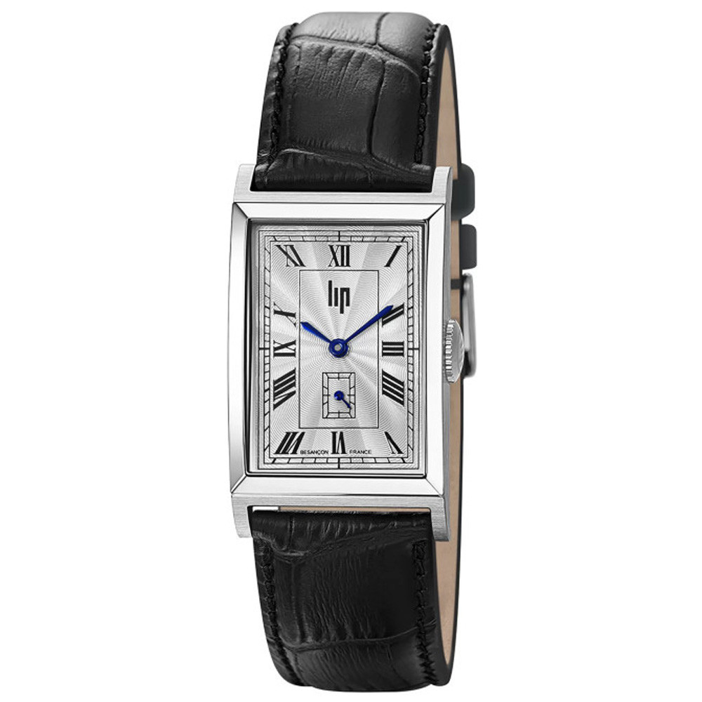 Montre Homme Lip Churchill T24, 42 X 24 mm, quartz acier et cuir 671927