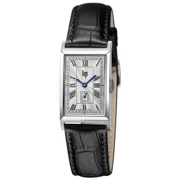Montre Mixte Lip Churchill T18, 39 X 21 mm, quartz, acier et cuir 671929