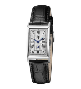 Montre Mixte Lip Churchill T18, 39 X 21 mm, quartz, acier et cuir 671929