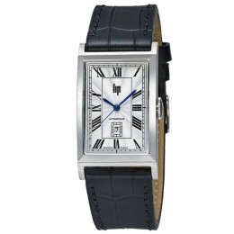 Montre Homme Lip Churchill T26, 46 X 26 mm, automatique, acier et cuir 671934