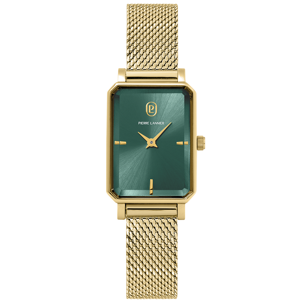 Montre Femme Pierre Lannier ARIANE, acier PVD jaune 006L572