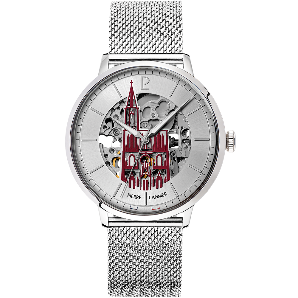 Montre Homme Pierre Lannier CATHEDRALE, acier 301F121