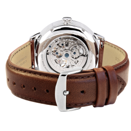 Montre Homme Pierre Lannier Automatic 323D174 – Squelette Vert & Cuir