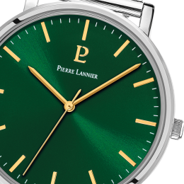 Coffret Montre Homme Pierre Lannier Essential 386C171 – acier & cuir