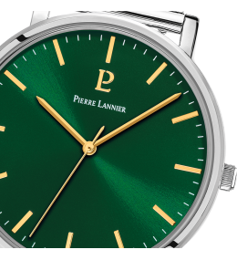 Coffret Montre Homme Pierre Lannier Essential 386C171 – acier & cuir